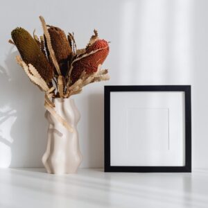 Mirror Frame Nesting Coffee Tables 2 Pack